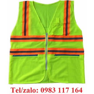 Áo Gile Phản Quang Cho Nhân Công, Kỹ Sư Xây Dựng 