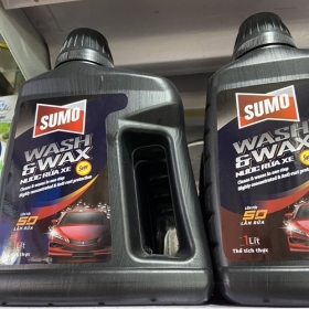 BÁO GIÁ BÁN NƯỚC RỬA XE SUMO WASH VÀ WAX.