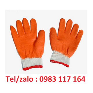 Bao tay len phủ cao su giá sỉ, bao tay len công nghiệp