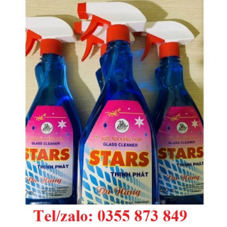 Chai Lau Kiếng Stars Hương Thơm Tự Nhiêu, Sạch Bóng