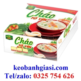 CHÁO TỔ YẾN CÁ HỒI