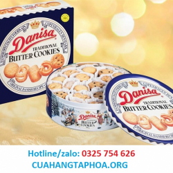 CÔNG TY CHUYÊN PHÂN PHỐI SỈ BÁNH QUY HỘP THIẾC  DANISA