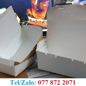 CUNG CẤP HỘP, TÔ GIẤY ĐỰNG THỨC ĂN NHIỀU MẪU