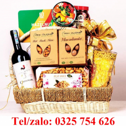 GIỎ QUÀ TẾT TỔNG HỢP CÁC LOẠI HẠT GIÁ RẺ