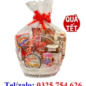 GIỎ QUÀ TẾT TRÀ TÂN CƯƠNG, BÁNH COSY CHÍNH HÃNG