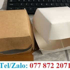 HỘP GIẤY ĐỰNG BÁNH BAO, XÔI GIÁ RẺ 