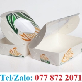 HỘP GIẤY ĐỰNG ĐỒ ĂN MANG ĐI BÁN SỈ LẺ 
