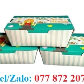 HỘP GIẤY ĐỰNG THỨC ĂN 