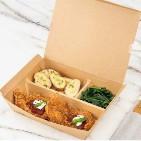 HỘP GIẤY ĐỰNG THỨC ĂN NÓNG 