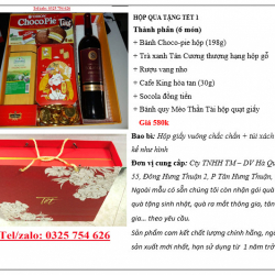 HỘP QUÀ TẶNG TẾT GIÁ TỐT TPHCM