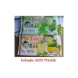 KẸO DỪA LÁ DỨA TUYẾT LAN THƠM NGON GÓI 25K