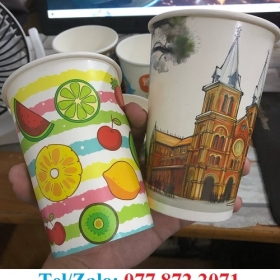LY ĐỰNG TRÀ SỮA, CAFÉ, ĐỒ UỐNG LY GIẤY DÙNG MỘT LẦN 