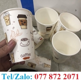LY GIẤY TRÀ SỮA, CHÈ, SINH TỐ ĐỦ SIZE GIÁ SỈ 