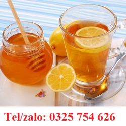 MẬT ONG PHA CHANH UỐNG TRỊ VIÊM HỌNG