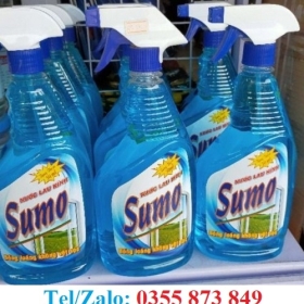 NƯỚC LAU KÍNH HƯƠNG TÁO XANH DƯƠNG 