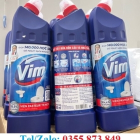 NƯỚC TẨY BỒN CẦU VIM SẠCH NHƯ MỚI 