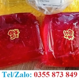 SÁP THẠCH PHA SẴN BỊCH 1KG ĐỔ ĐÈN CẦY LY.