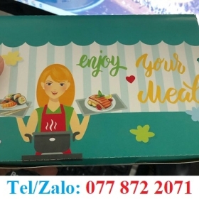 SỈ LẺ HỘP GIẤY ĐỰNG CƠM ĐỦ LOẠI 2 NGĂN, 3 NGĂN 
