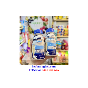 SỮA NƯỚC ENSURE ORIGINAL 237ML HƯƠNG VANI
