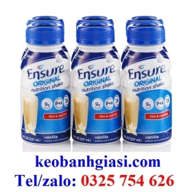 SỮA NƯỚC ENSURE ORIGINAL 237ML HƯƠNG VANI