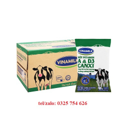 SỮA VINAMILK  BỊCH 220ML – THÙNG 48 BỊCH GIÁ SỈ