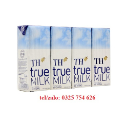 THÙNG SỮA TH TRUE MILK CÓ ĐƯỜNG ( HỘP)
