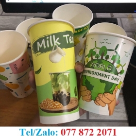 TPHCM XƯỞNG SẢN XUẤT IN LY GIẤY UY TÍN GIÁ TỐT 