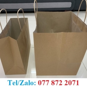 TÚI GIẤY ĐỰNG CÀ PHÊ MANG ĐI CÓ QUAI