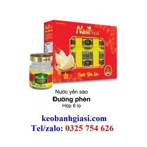 Yến Sào Đường Phèn Hủ 70ml Yến 18%