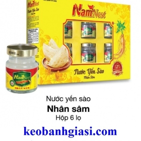 YẾN SÀO NHÂN SÂM HỦ 70ML YẾN 18%